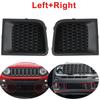 ABLZ-1 Pair Front Bumper Grill Ert Bezel Cover 5XB62LXHAA 5XB63LXHAA For 2015- Jeep Renegade
