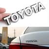 Toyota 2026 Neue Radkappen 3D Metall Emblem Abzeichen Auto Kofferraum Aufkleber Toyota Chr Corolla Camry Yaris Autoaufkleber