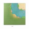 Classic Building Block Base Plate Island Grassland Blocks Baseplate City View Figures Construction Toys 32X32 32Dots STEM DIY Model Kit 3D