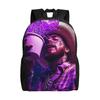 Post Malone Full Facial  Backpack Students Sporty Daily Mochila Large Capacity Laptop Bag Back To School Season