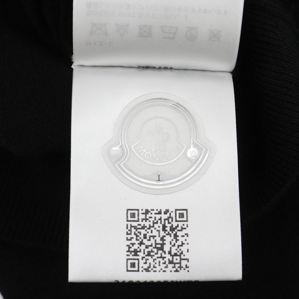 MONCLER CICLISTA TRICOT sweater I209P9F00001 turtleneck black wool mens Used