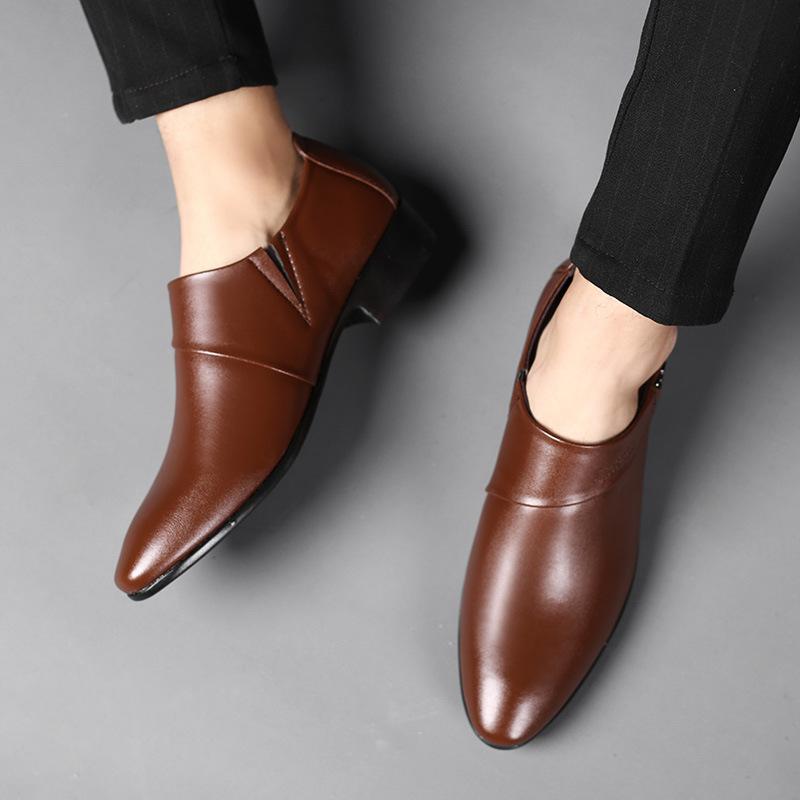 Oxfords Leather Shoes for Men Luxury Business Men Dress Shoes Party Wedding Office Work Shoe 2025 New Men Loafers Big Size 38-50