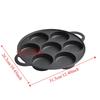 Non-Stick Fried Eggs Pot Efficient Kitchen Frying Pan Cookware 7 Hole Omelette Pan  Commercial