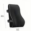 Ergonomic Memory Foam Lumbar Support Cushion for Office Chair, Car, and Wheelchair.