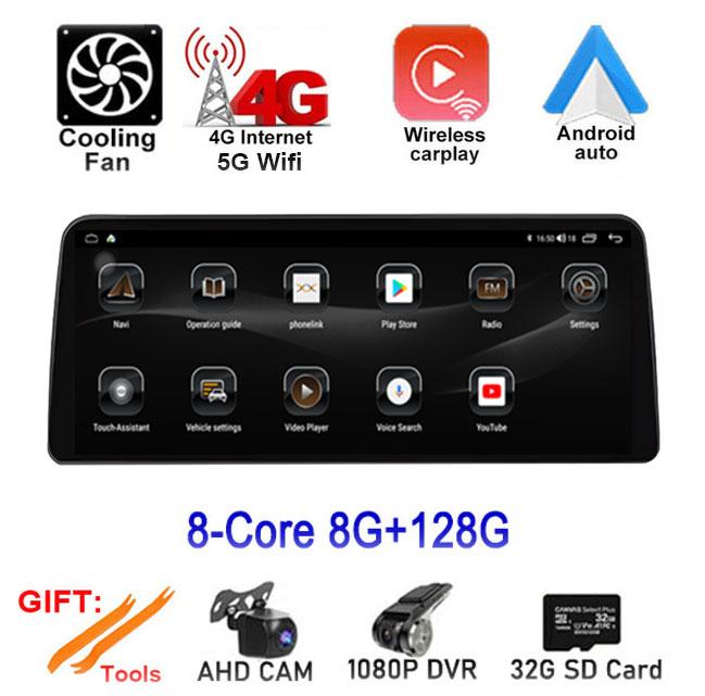 Android 14 For Chevrolet Trax 2019-2021 12.3 Inch Car Palyer GPS CarPlay Navigation GPS 4G WIFI Stereo Auto QLED Screen