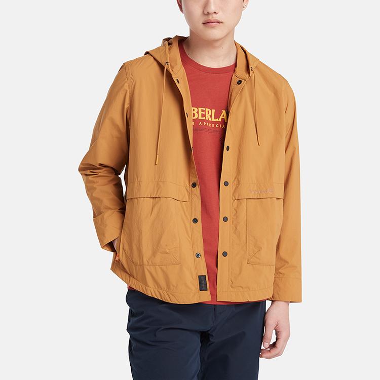 Timberland UV Protection Water-Resistant Loose Jacket Men Jacket Wheat A6KTN-P47
