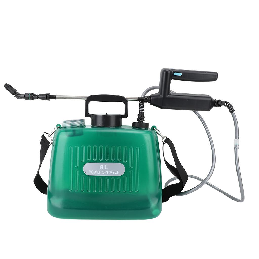 2,1 gallon batteridrevet sprøyte 2000 mAh batteri elektrisk sprøyte USB oppladbar bærbar hage
