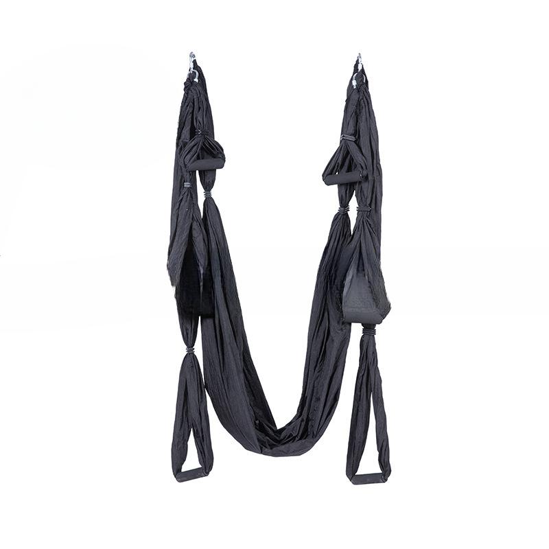 Aerial Yoga Hammock 6-grepps Yoga Studio Inverted Fitness Hammock Icke-elastisk Yoga Hammock