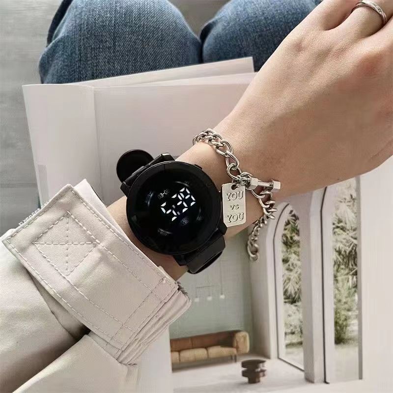 Technology Sense, High Value, Male and Female Student Watches, Trendy Fashion and Simple Electronic Watches