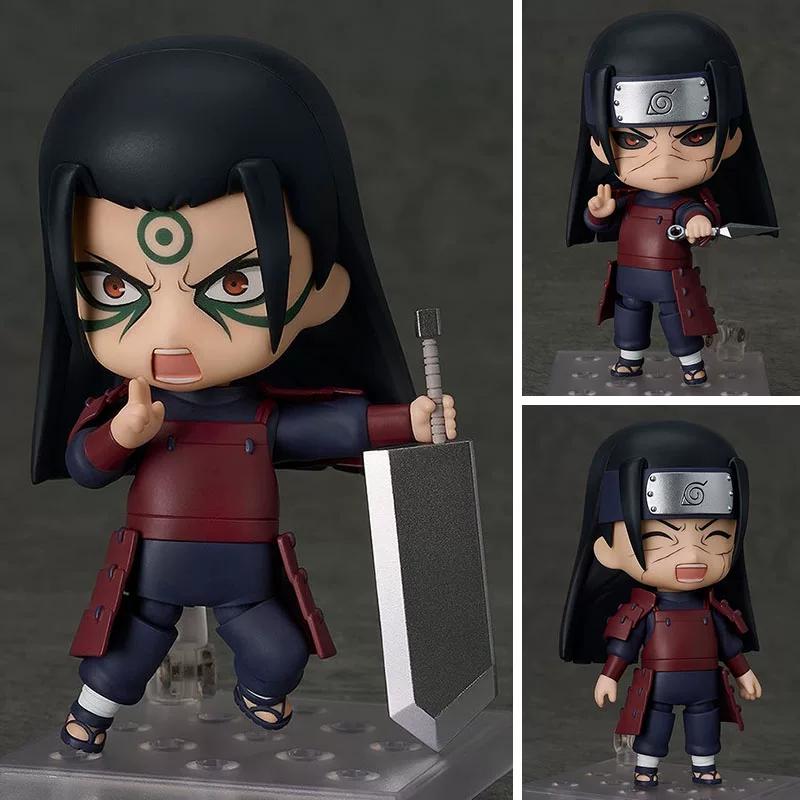 16pcs Nendoroid Naruto Shippuden Q Version Anime Action Figure Naruto Itachi Sasuke Kakashi Articulated Model Toy Birthday Gift