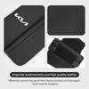 KHOU6 For KIA Car Central Armrest Double Open Door Storage Cushion Box Mat Nonslip Protective Cover Pad K5 K2 Optima Soul Spectra Niro