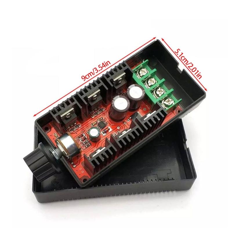 Highly Power Direct Current Motor Speed Controller 2000W Output with 40A Current Capacity Variable Speed Control PWM Knob