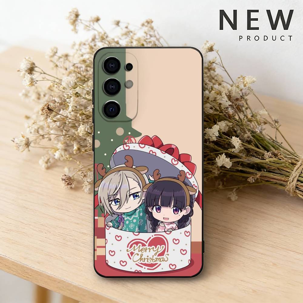 My Happy M-Marriage Anime Phone Case For Samsung S26,25,24,23,22,30,21,10,9,Ultra,Plus,Lite Black Soft Case Samsung S26Plus