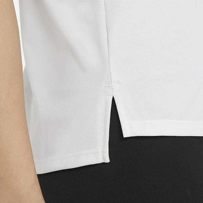 (WMNS) Nike Dri-FIT Quick Dry Round-neck White Women's DD0619-100