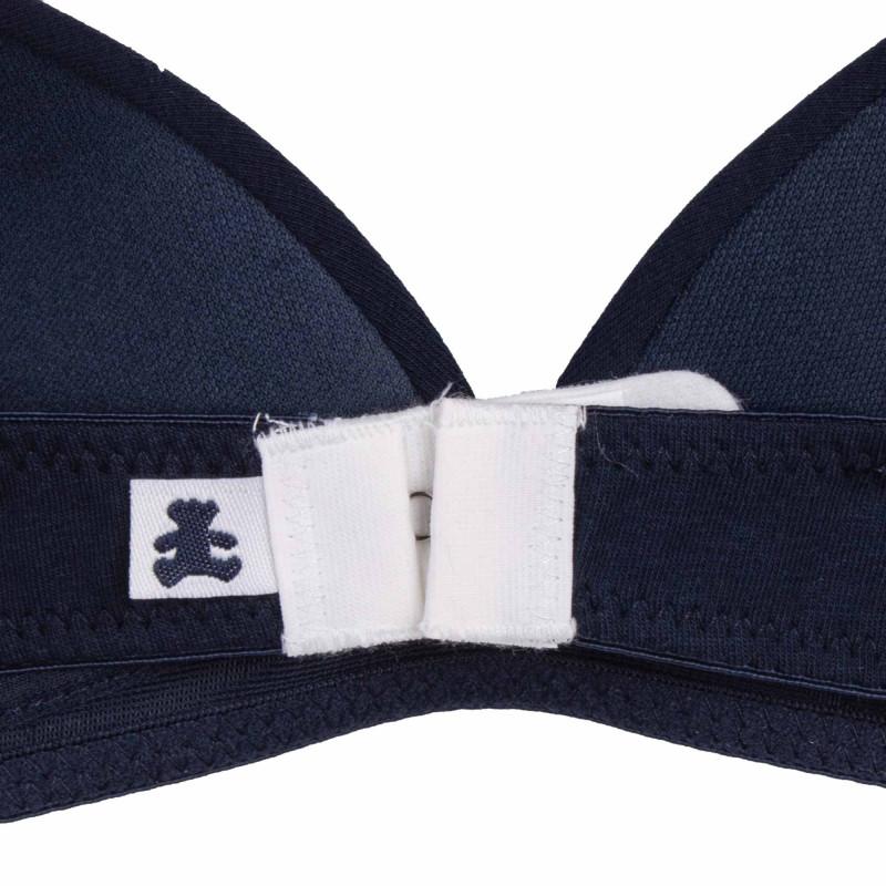 Black and White Bra and Panty Set for Children LULU CASTAGNETTE