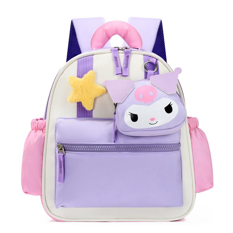 Childrens Cartoon Backpack With Oxford Fabric For Kindergarten Learning And Load Reduction