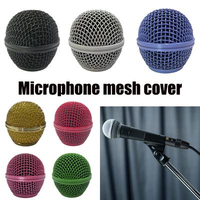 Microphone Grille Replacement Metal Mic Head Cover for SM58 SSM58S SM58LC and Other Standard Size Microphones