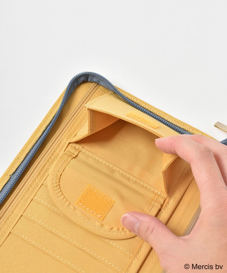 Marimo Craft MIFFY Colorful Sagara Series Free-Fitting Case, Orange. Also available: a character pouch for storing small items, orange, approximately