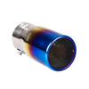 A6 Stainless Steel Slant Mouth Tailpipe Exhaust Decoration
