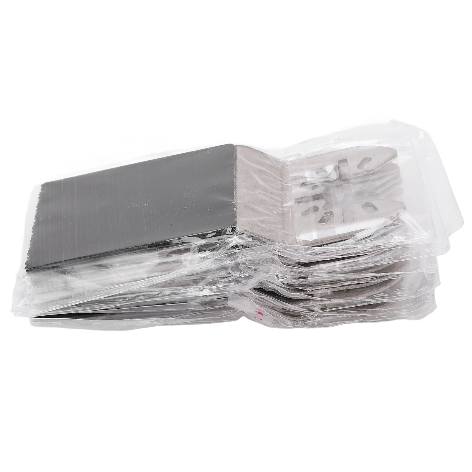 

10 шт. Колеблющееся пильное полотно 34 мм Набор инструментов для мультитула с быстросъемным креплением для дерева и пластика