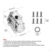 Obudowa elektrozaworu Vtec Trwałe części zamienne do Acura Integra 1992-2001