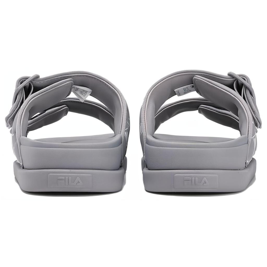 New FILA Lucia Fashion Slides 'Grey White' F12M322506FGL