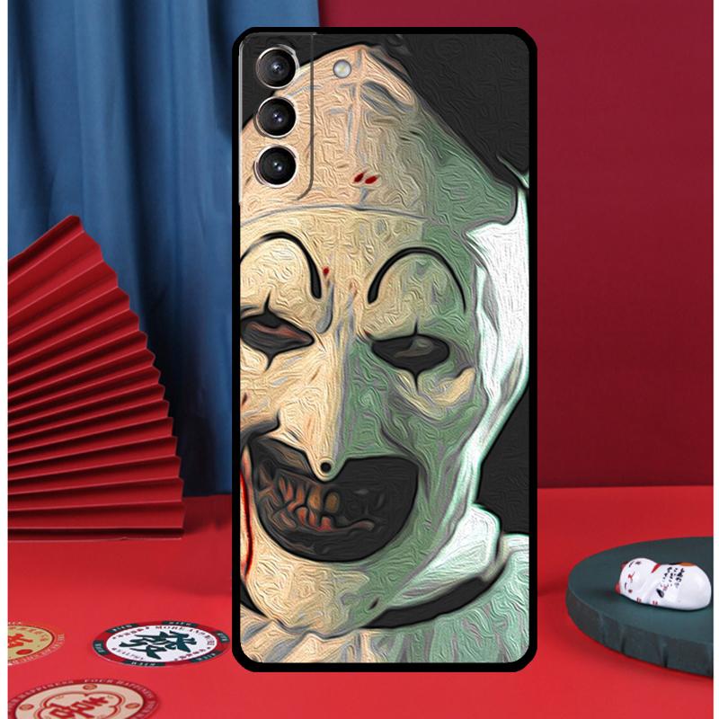 Horror Movie Terrifier Cover For Samsung Galaxy S20 FE S21 S22 S23 Ultra S8 S9 S10 Plus Note 10 20 Ultra Phone Case