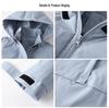 Children's Waterproof Hooded Windbreaker Jacket for Outdoor Casual Wear