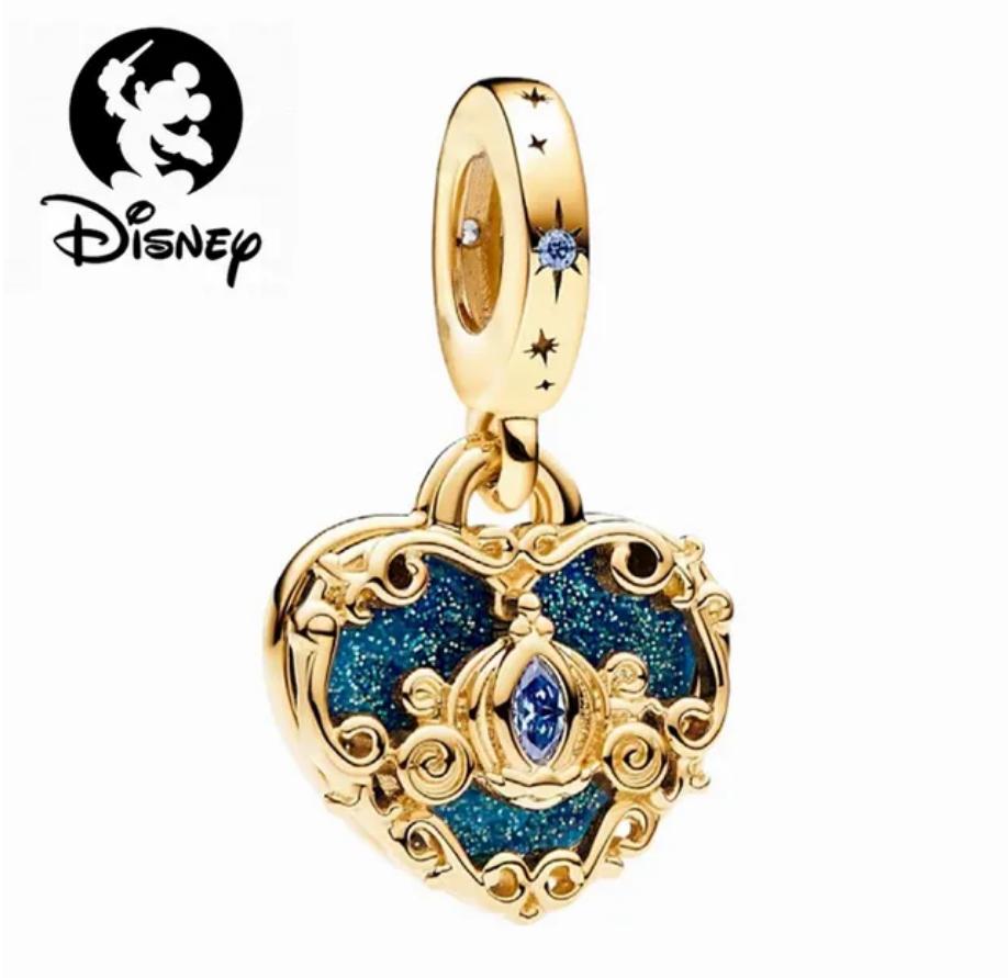 copper Do It Yourself Bead Charms Jewellery Charm Bead Charms Bracelets Mickey Minnie Princess Pumpkin Stitch Spiderman Marvel Twinkle Pandora Cute Di