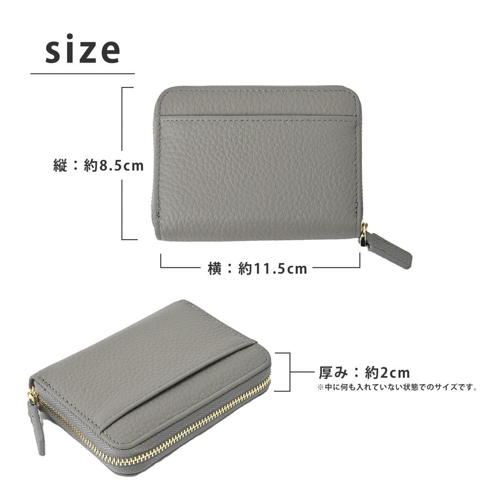 Genuine Leather Card Case with Coin Purse, Accordion-style Design, Large Capacity, Box-shaped Coin Case, Anti-skimming, Anti-magnetic, Cowhide