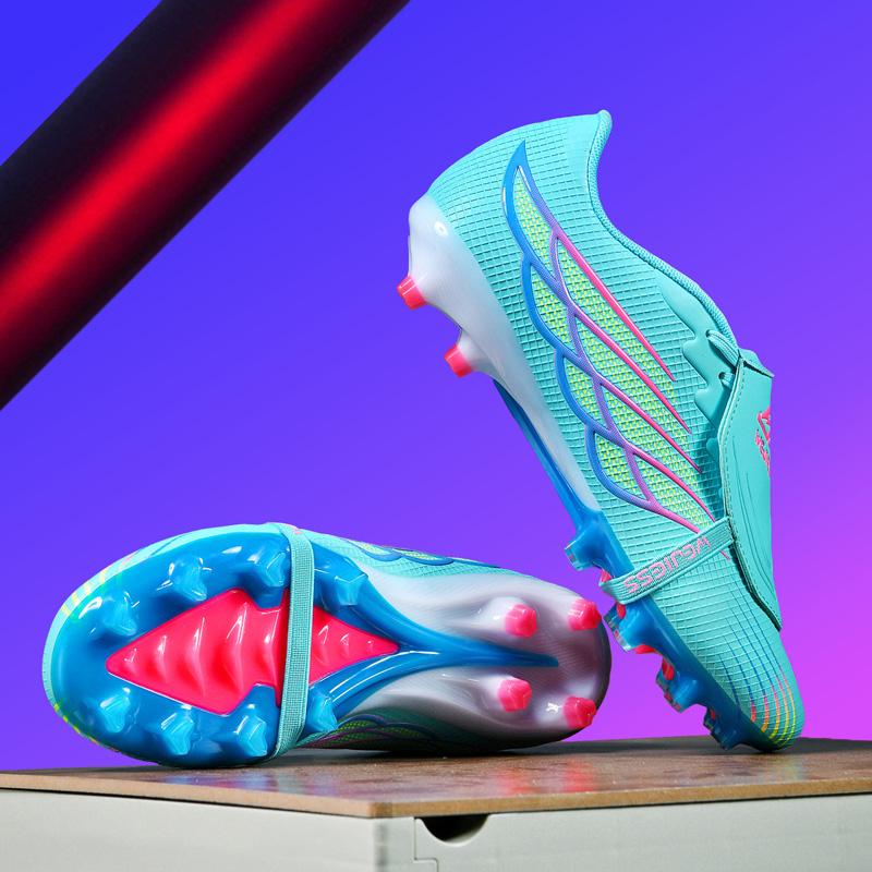 

Professional Men Soccer Shoes Original Football Shoes Society Cleats Football Field Boots Grass Training Fast Chuteira Campo 45