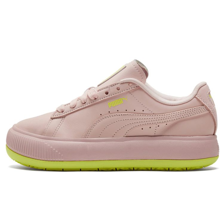 Puma Suede Mayu Classic Thick Sole Low Top Sneakers Women sneakers Lotus-Pink 382585-02