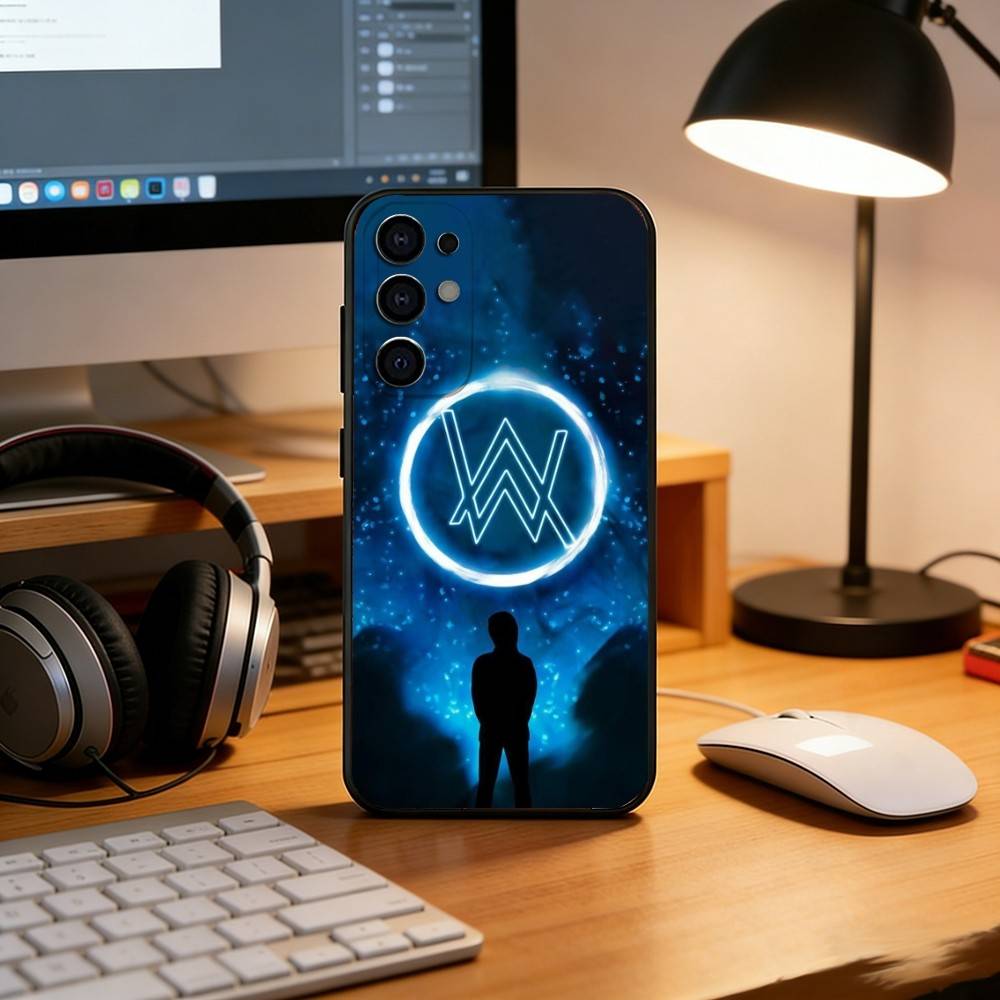 Alan Olav Walker Phone Case Black Silicone Soft For Samsung S25,S24,S21,S22,S23,S30,Ultra,S20,Plus,Fe,Lite