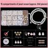 DIY Handmade Beading Kit: Pearl Bracelets and Necklace Accessories for Girls