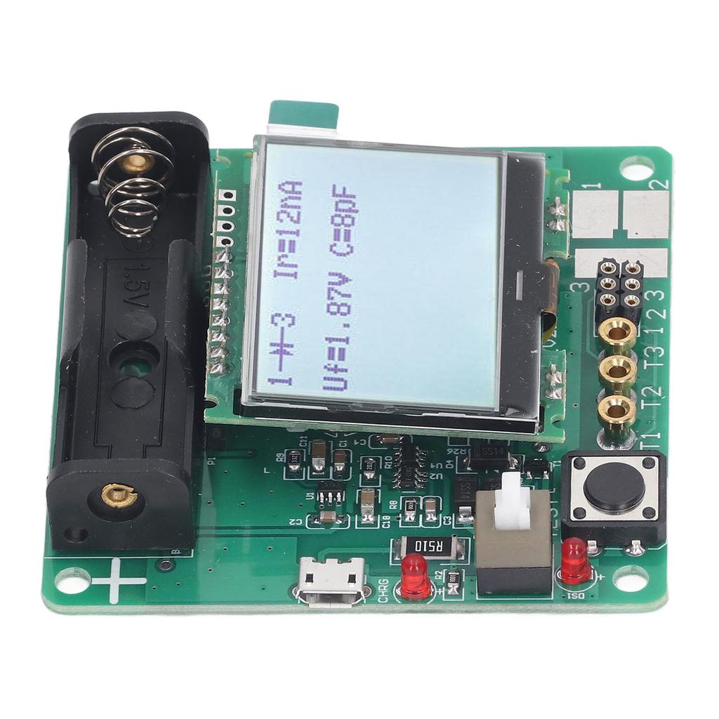 Transistor Tester LCD Display ESR Inductance Capacitance Meter Auto Shutdown for DIY