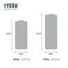 TYESO TaiShuo Stainless Steel Travel Coffee Mug, Insulated Portable Cup for Office, Outdoor, Men & Women