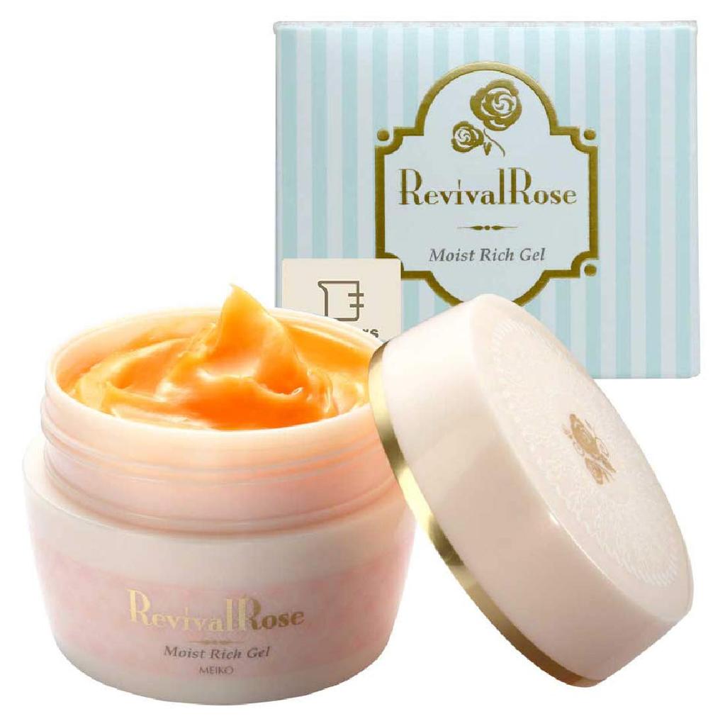 Gel 100g Moist Rich Gel Rose Makeup Revival All-in-one (All-in-one Lotion, Serum, Emulsion, Cream, Base, Time-saving Rose) [Beakers]