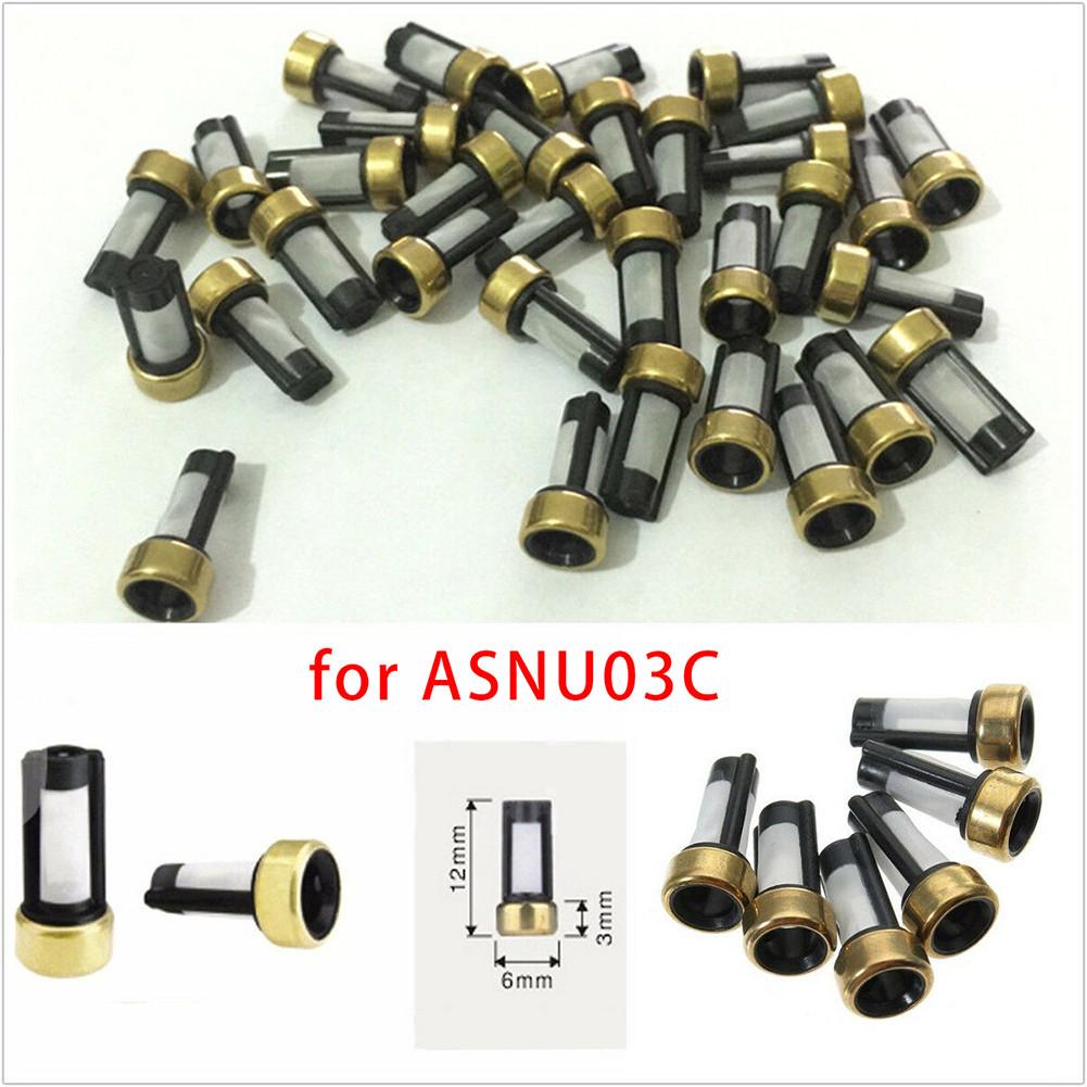 Interior Accessories Filter 100pcs Fuel Injector 6*3*12mm Auto Fastener Injector Repair Kits Interior Accessories