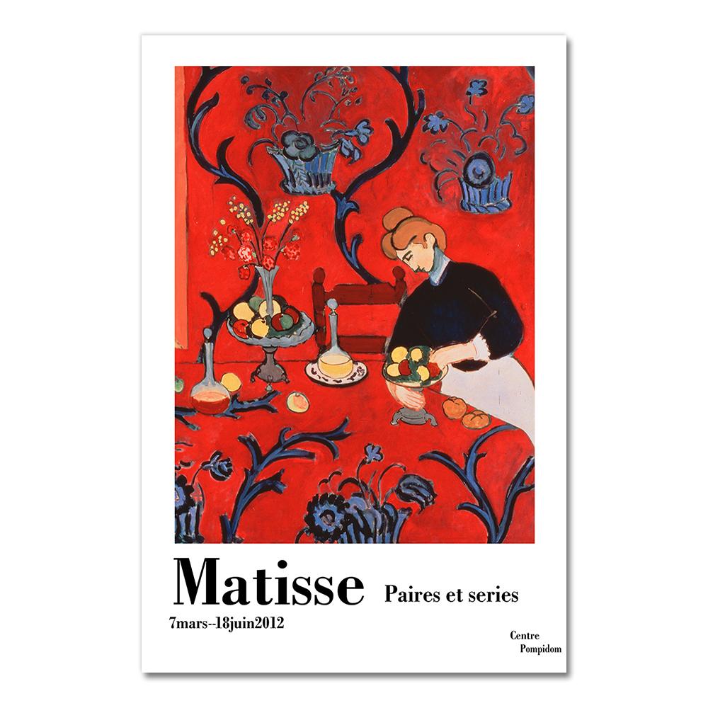 Matisse Simple Fashion Modern Chopin Music Score Home Decor Painting Posters and Prints Canvas Art Wall Picture for Living Room