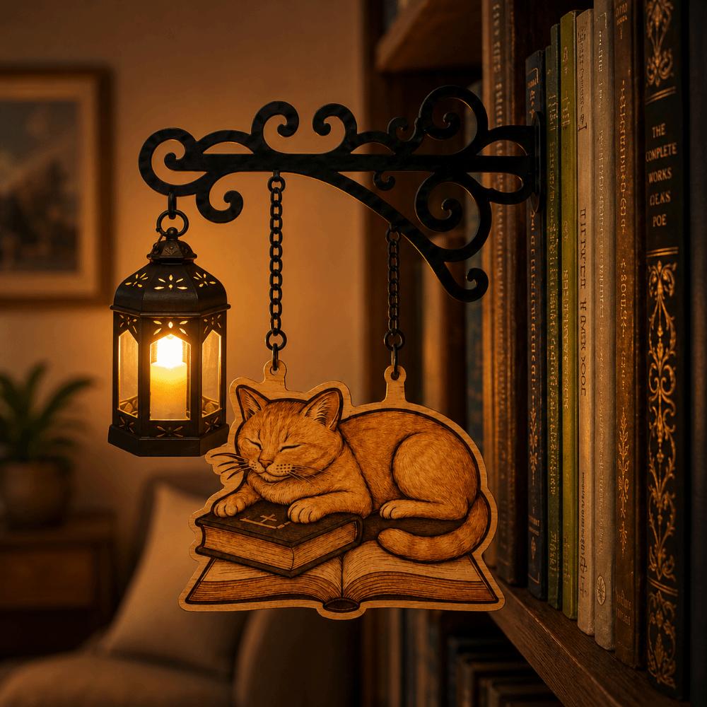 Warm Glow Bookshelf Lighting Vintage Reading Light Fantasy Bookcase Lamp Home Decor