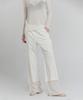Loutaideu Layered Boots Cut Pants [Ivory]