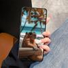 Case for Xiaomi Redmi Note 10S 13 14 Pro Plus 11s 9S 9 10 11 12 Pro 12s 7 8 Black Soft Phone Cover Cute Capybara