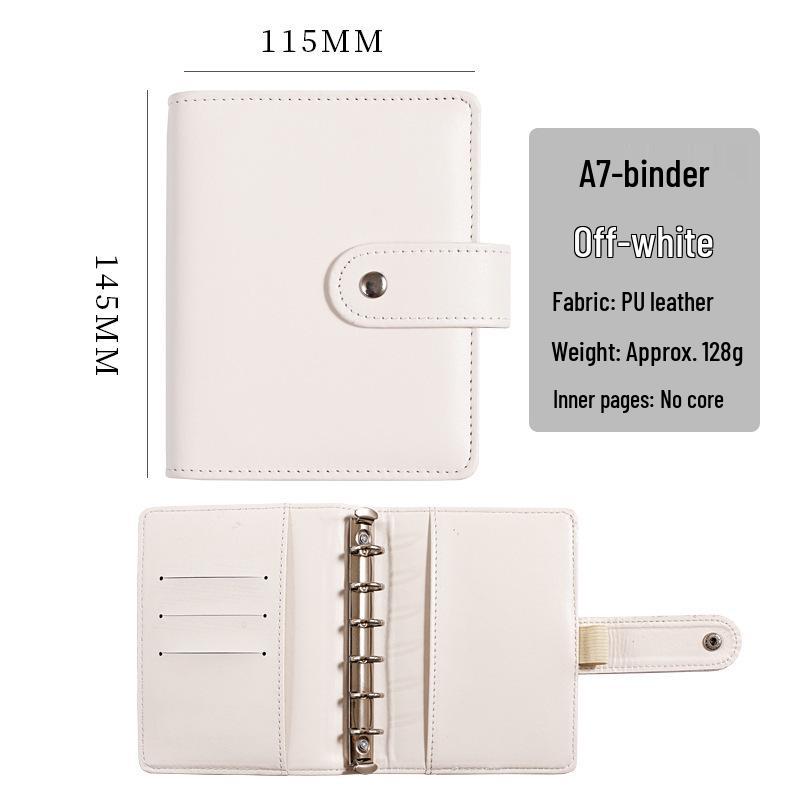 Macaron Minimalist Loose-Leaf Notebooks: A5, A6 Travel, and A7 Pocket Korean Creative Stationery Budget Books