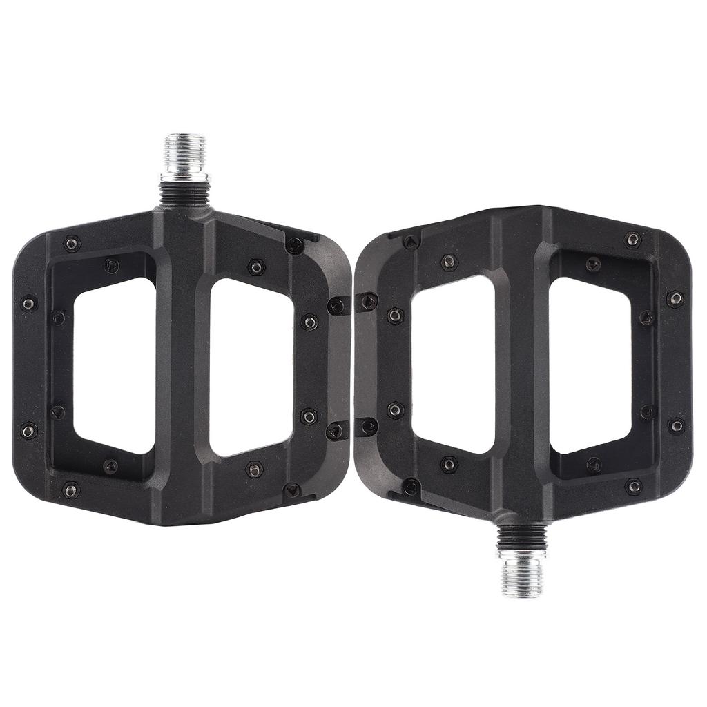 2Pcs Set Outdoor Bicycle Sealed Bearing Pedal Mountain Road Cycling Platform Bike Part Black