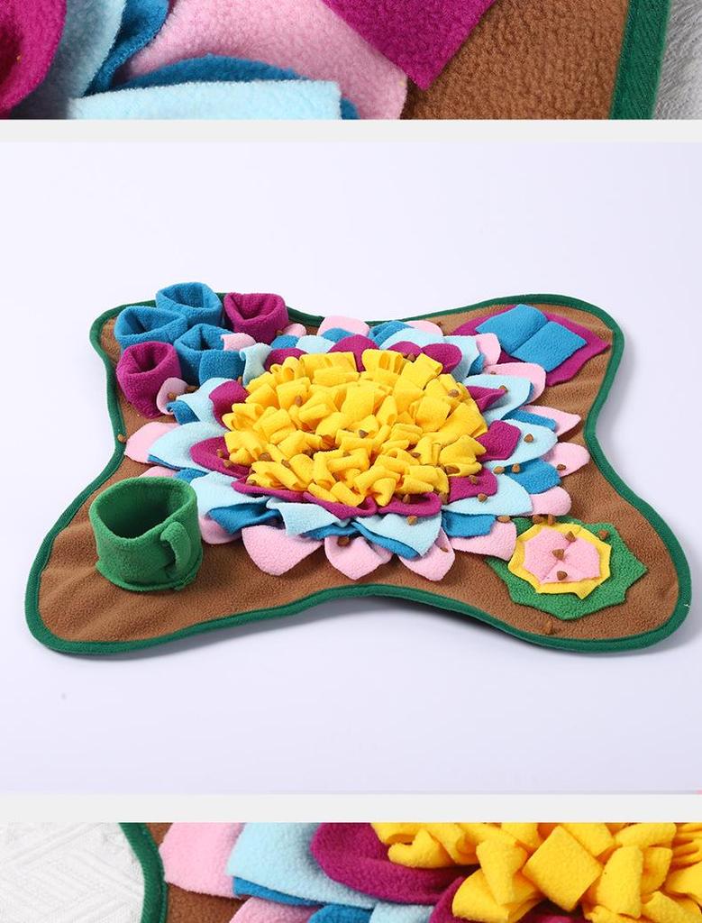 Cross-Border Pet Sniff & Forage Training Blanket Slow Feeder Mat for Dogs