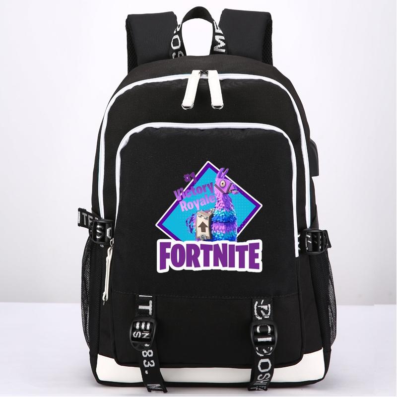 Game Fortnite Ps4 Backpack Book Bag Anime Shoulder Bags Men Women Bags Travel