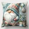 Christmas Dwarf Pillowcase Merry Christmas Holiday Party Decoration Living Room Sofa Cushion Cover Various Room Home Decoration