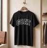 Unisex Adult Funny Graphic GOAT Athletic Lettering Fny Animal Lover...
