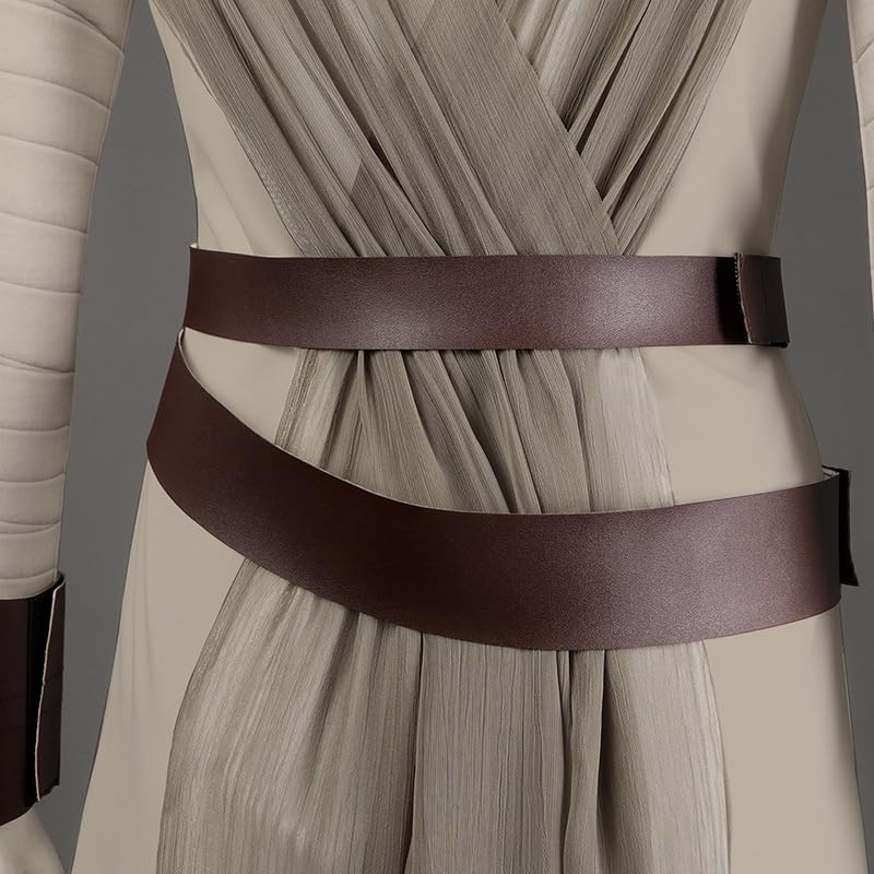 Elf Forest Rey Skywalker Cosplay Costume, Gray, Star Wars, for Photoshoots, Cosplay Costume, Size L