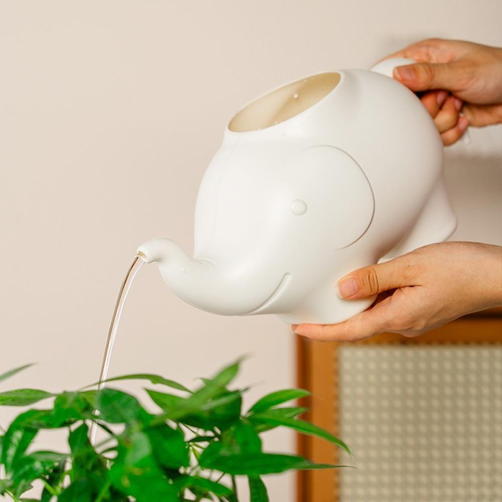 

2L Long Spout Children Watering Can Elephant Shaped Plant Watering Pot New Garden Watering Can